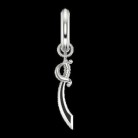 CUTLASS BOUCLES D OREILLES EN ARGENT (duo)