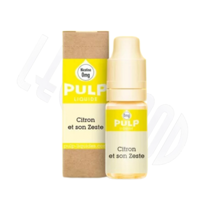 Citron et son Zeste - 10 ml - PULP