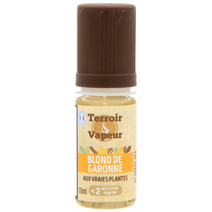 BLOND DE GARONNE - TERROIR & VAPEUR 10ML, NICOTINE: 12 MG