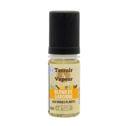 BLOND DE GARONNE - TERROIR & VAPEUR 10ML, NICOTINE: 12 MG