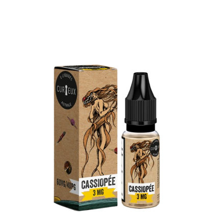CASSIOPEE CURIEUX 10 ML, NICOTINE: 12 MG
