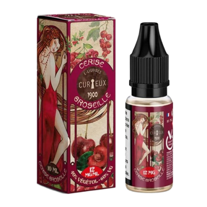 CERISE GROSEILLE - 10ML, NICOTINE: 0.6 MG