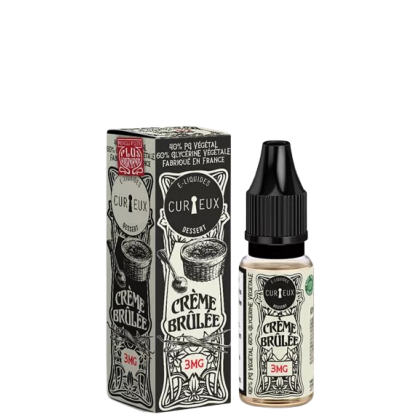 CREME BRULEE 10ML CURIEUX, NICOTINE: 12 MG