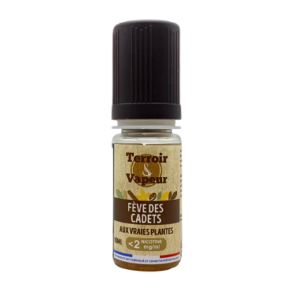 FEVES DES CADETS 10ML TERROIR ET VAPEUR, NICOTINE: 12 MG
