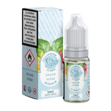 FRAISE POIRE FRAIS 10ML SAVOUREA, NICOTINE: 12 MG